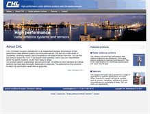 Tablet Screenshot of chl.nl